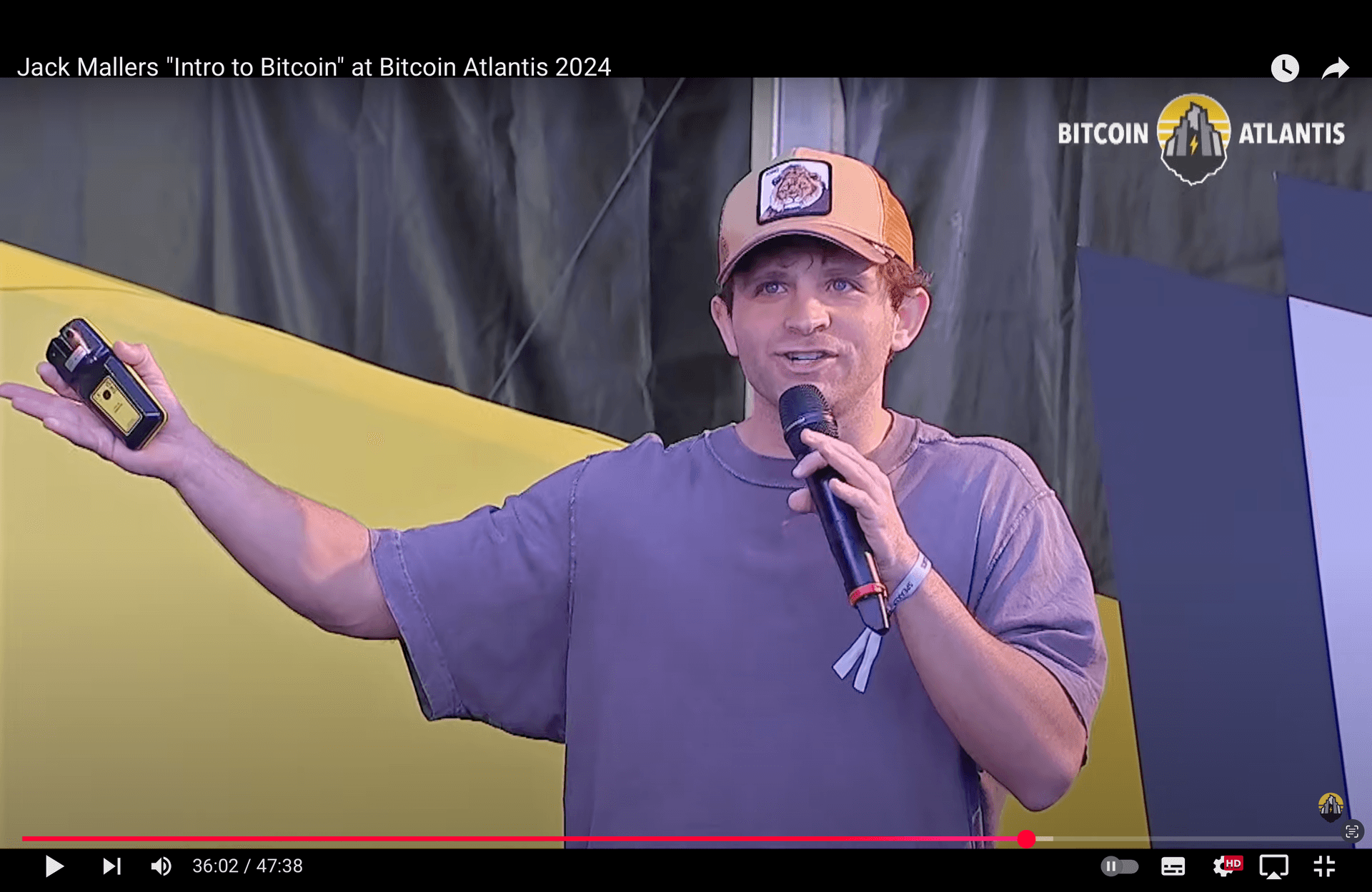 Jack Mallers「ビットコイン入門」@ビットコイン・アトランティス 2024