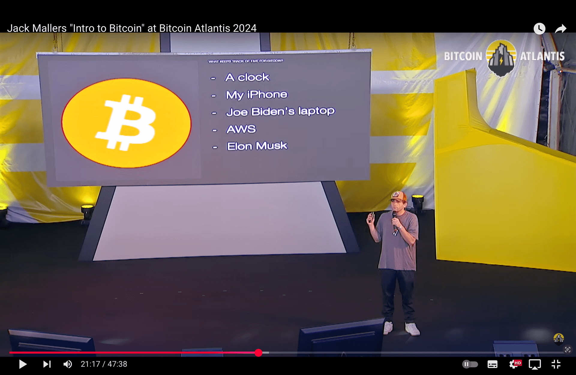 Jack Mallers「ビットコイン入門」@ビットコイン・アトランティス 2024