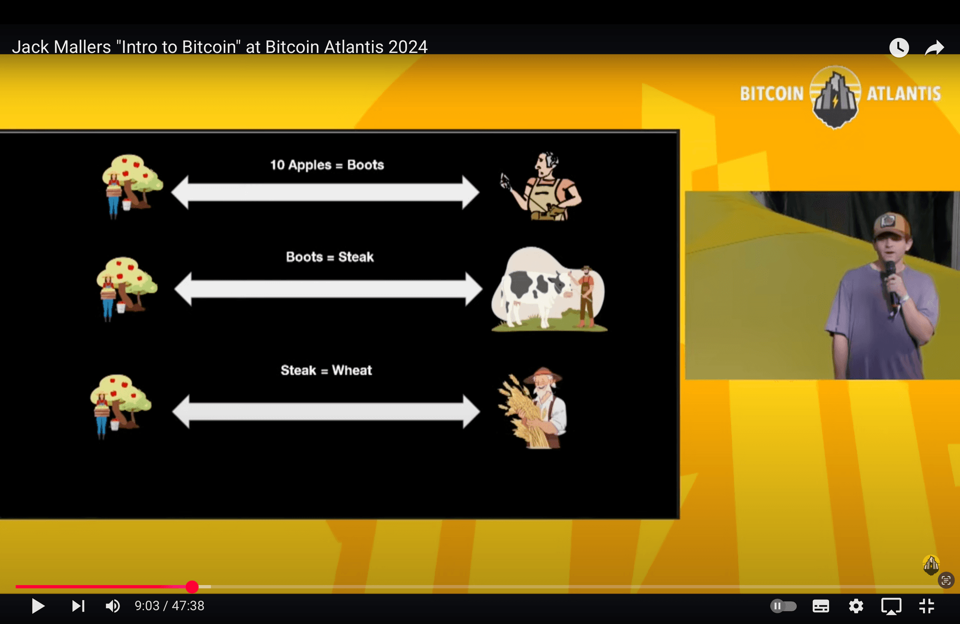 Jack Mallers「ビットコイン入門」@ビットコイン・アトランティス 2024