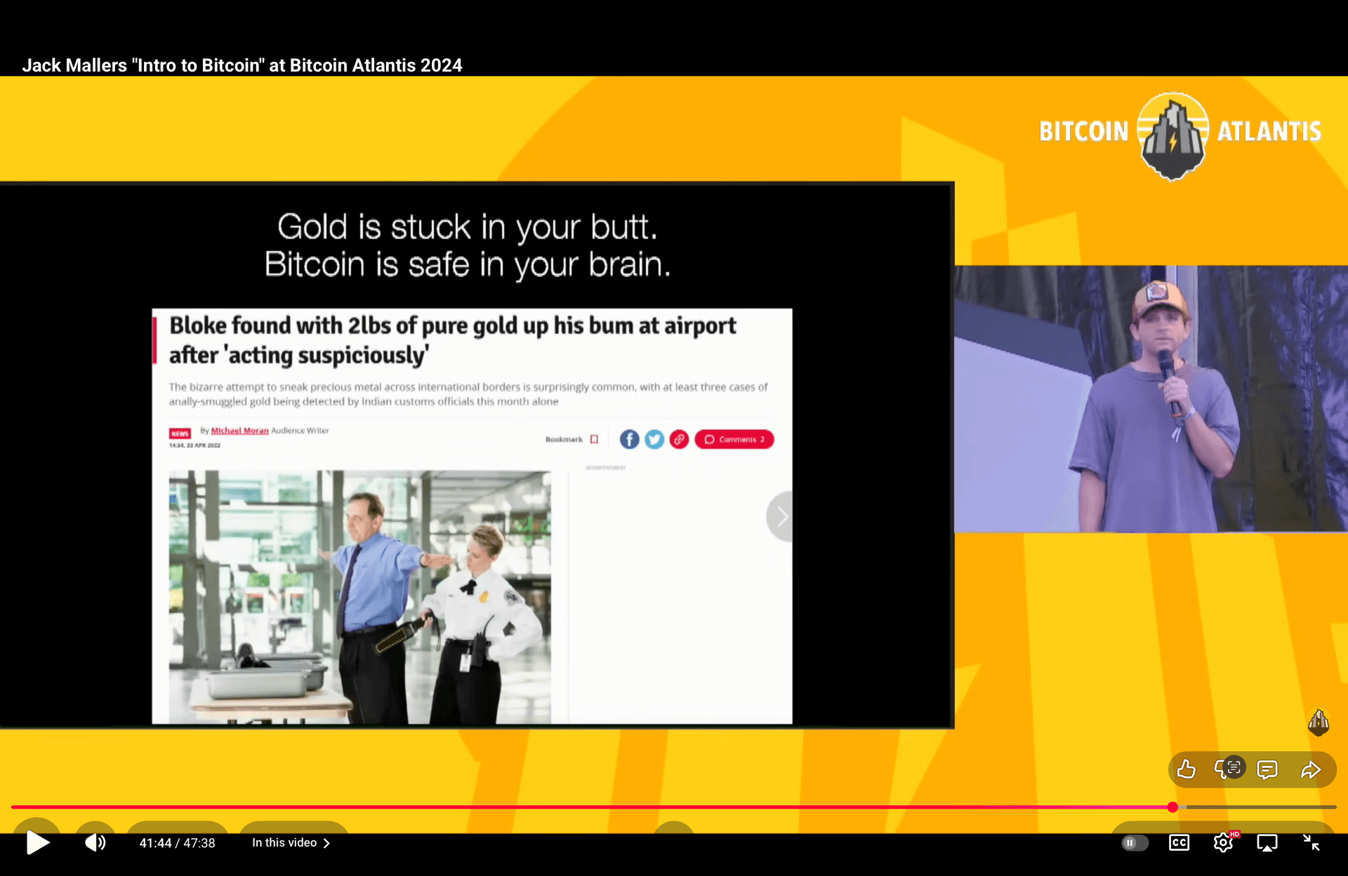 Jack Mallers「ビットコイン入門」@ビットコイン・アトランティス 2024