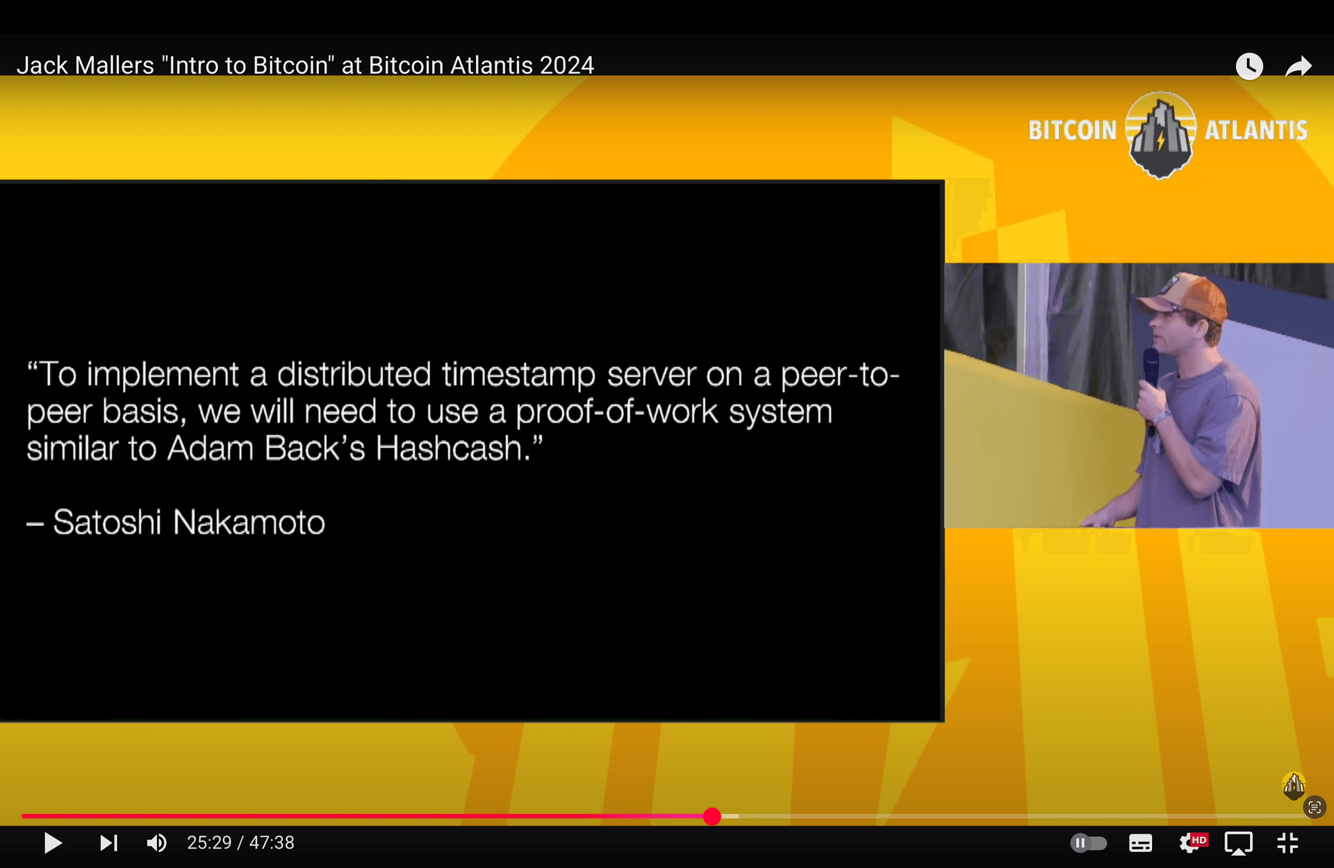 Jack Mallers「ビットコイン入門」@ビットコイン・アトランティス 2024