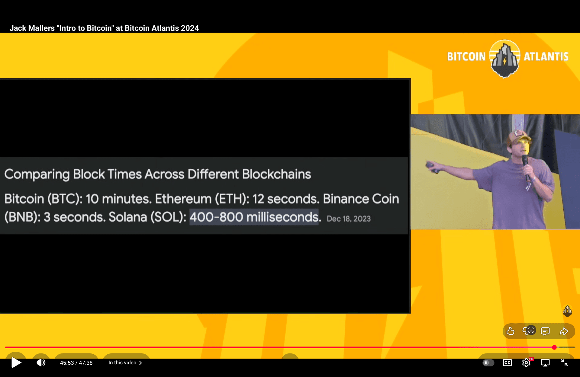 Jack Mallers「ビットコイン入門」@ビットコイン・アトランティス 2024