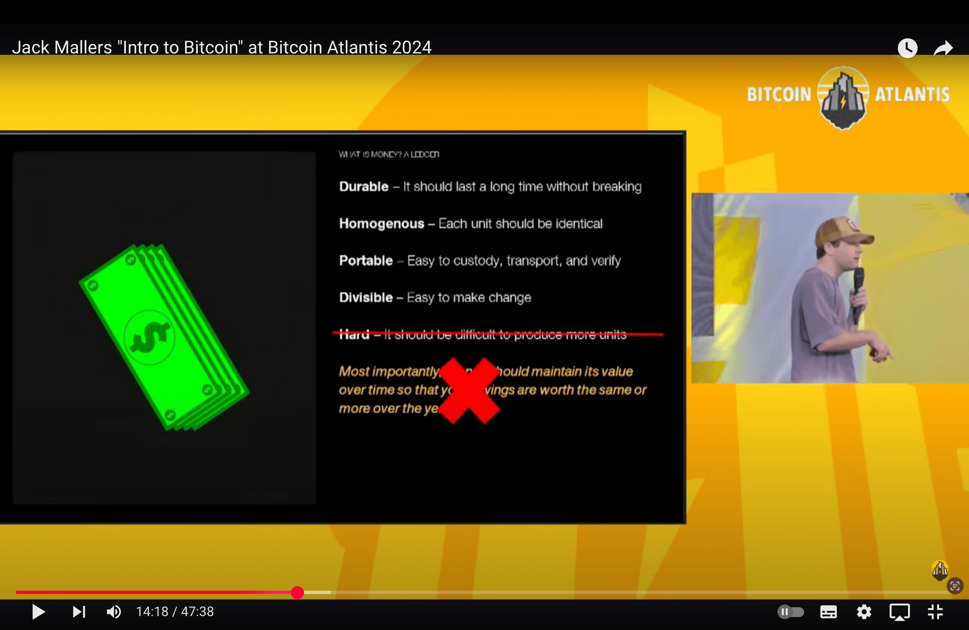 Jack Mallers「ビットコイン入門」@ビットコイン・アトランティス 2024