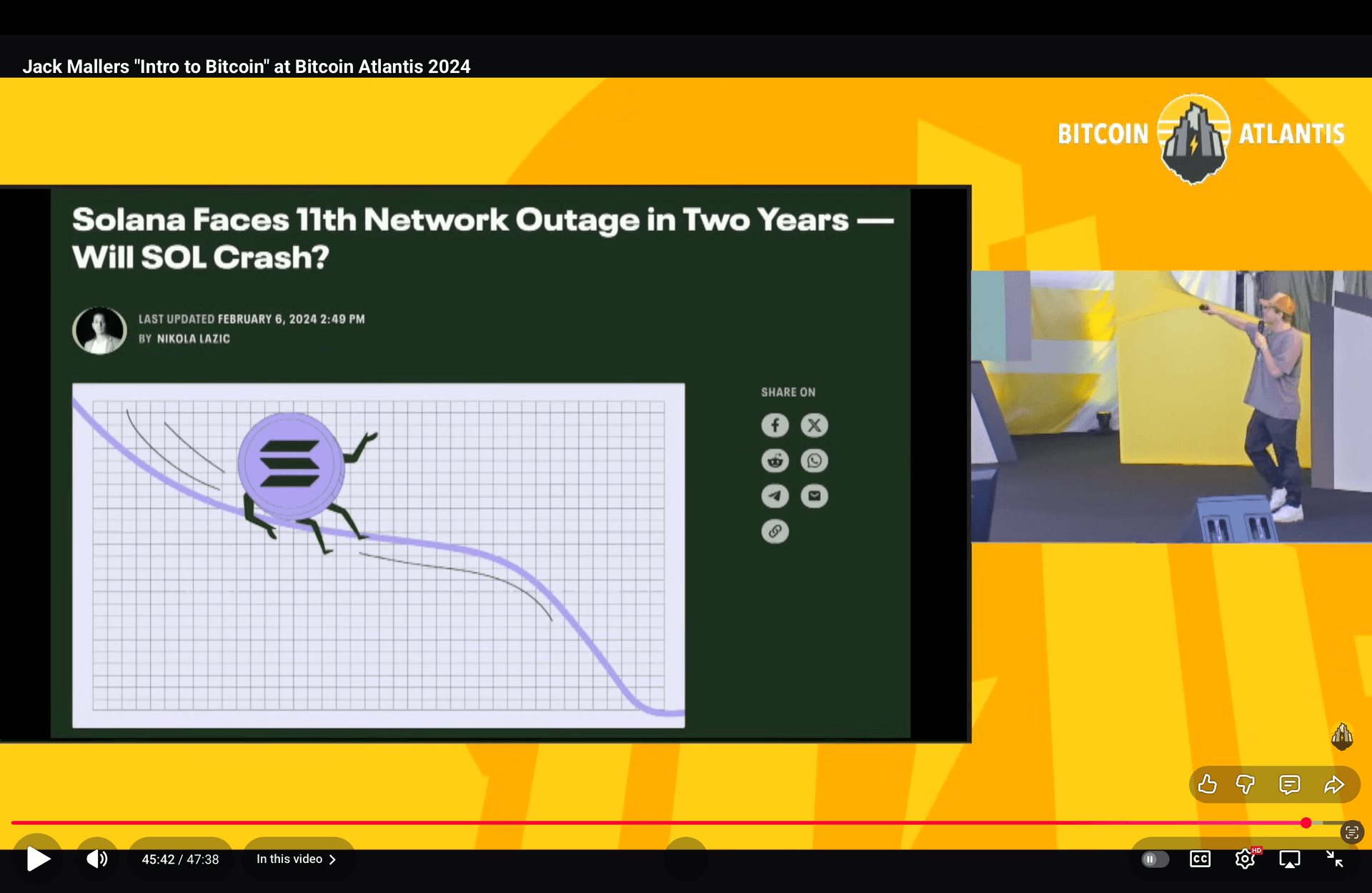 Jack Mallers「ビットコイン入門」@ビットコイン・アトランティス 2024