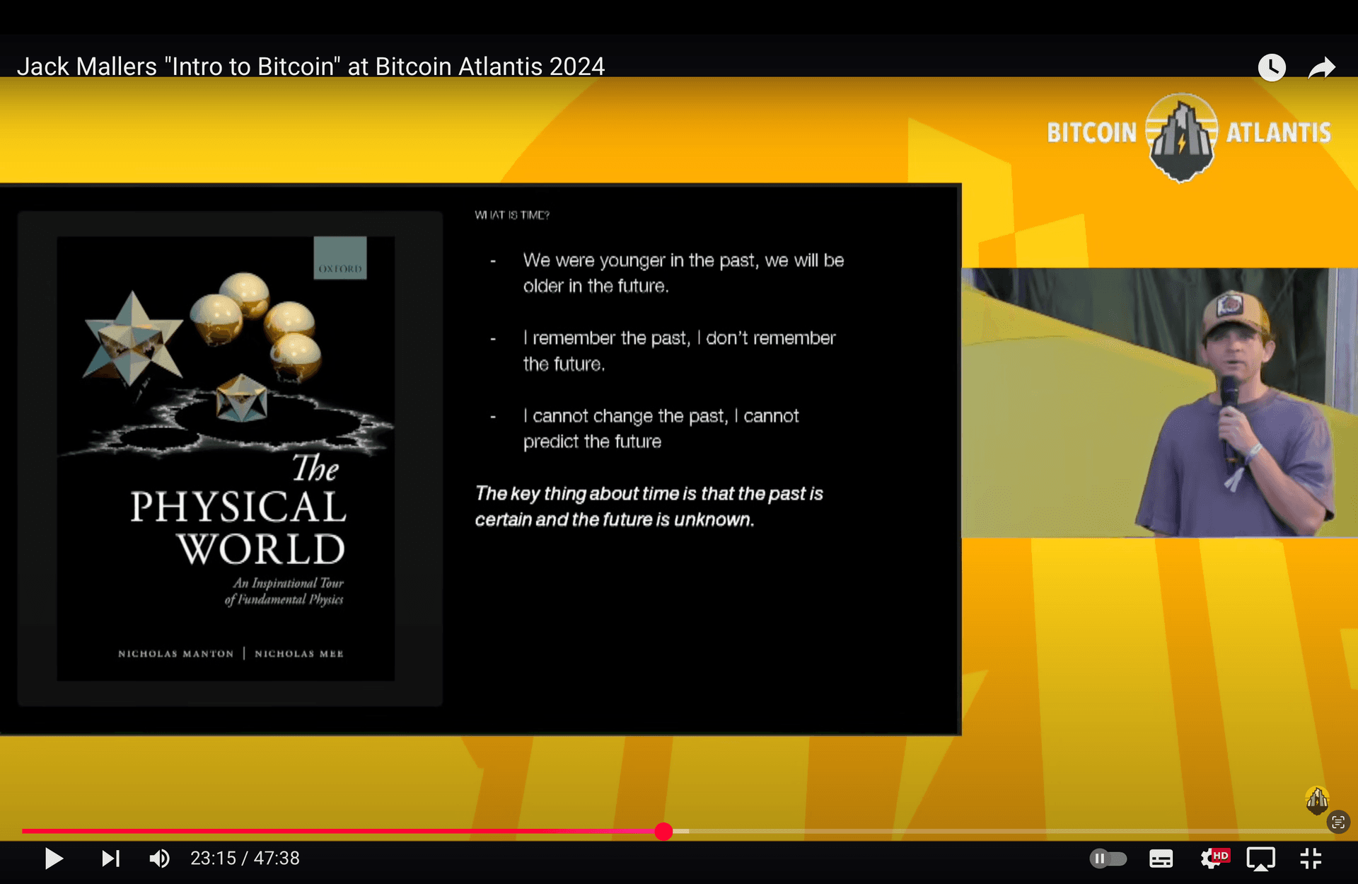 Jack Mallers「ビットコイン入門」@ビットコイン・アトランティス 2024