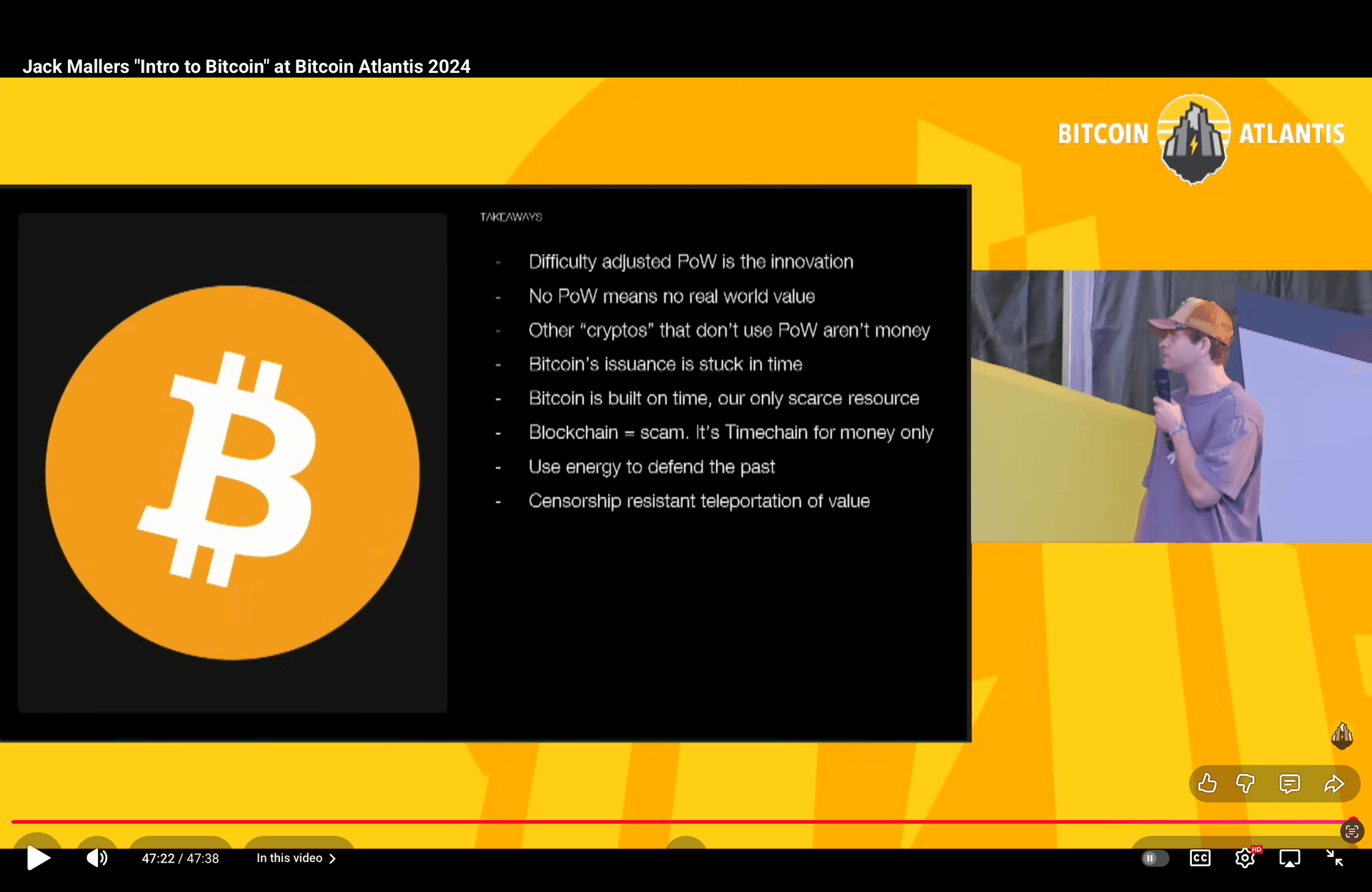 Jack Mallers「ビットコイン入門」@ビットコイン・アトランティス 2024