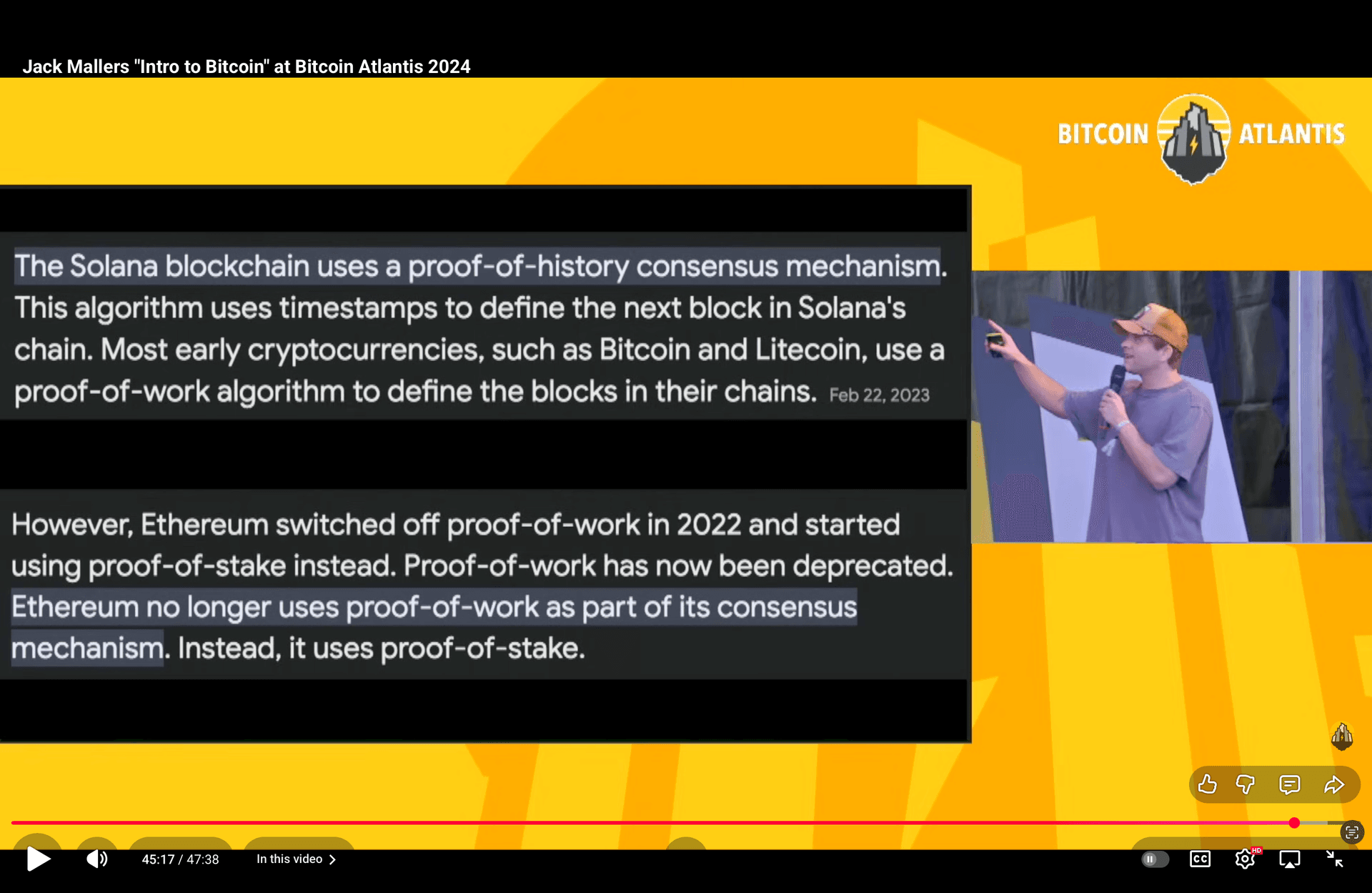 Jack Mallers「ビットコイン入門」@ビットコイン・アトランティス 2024(