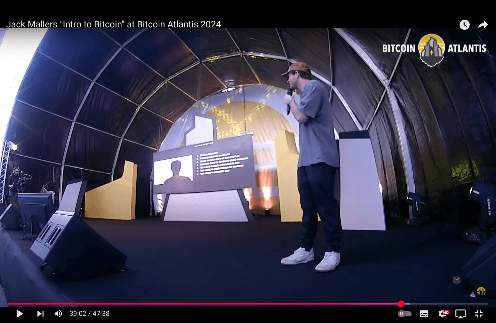 Jack Mallers「ビットコイン入門」@ビットコイン・アトランティス 2024