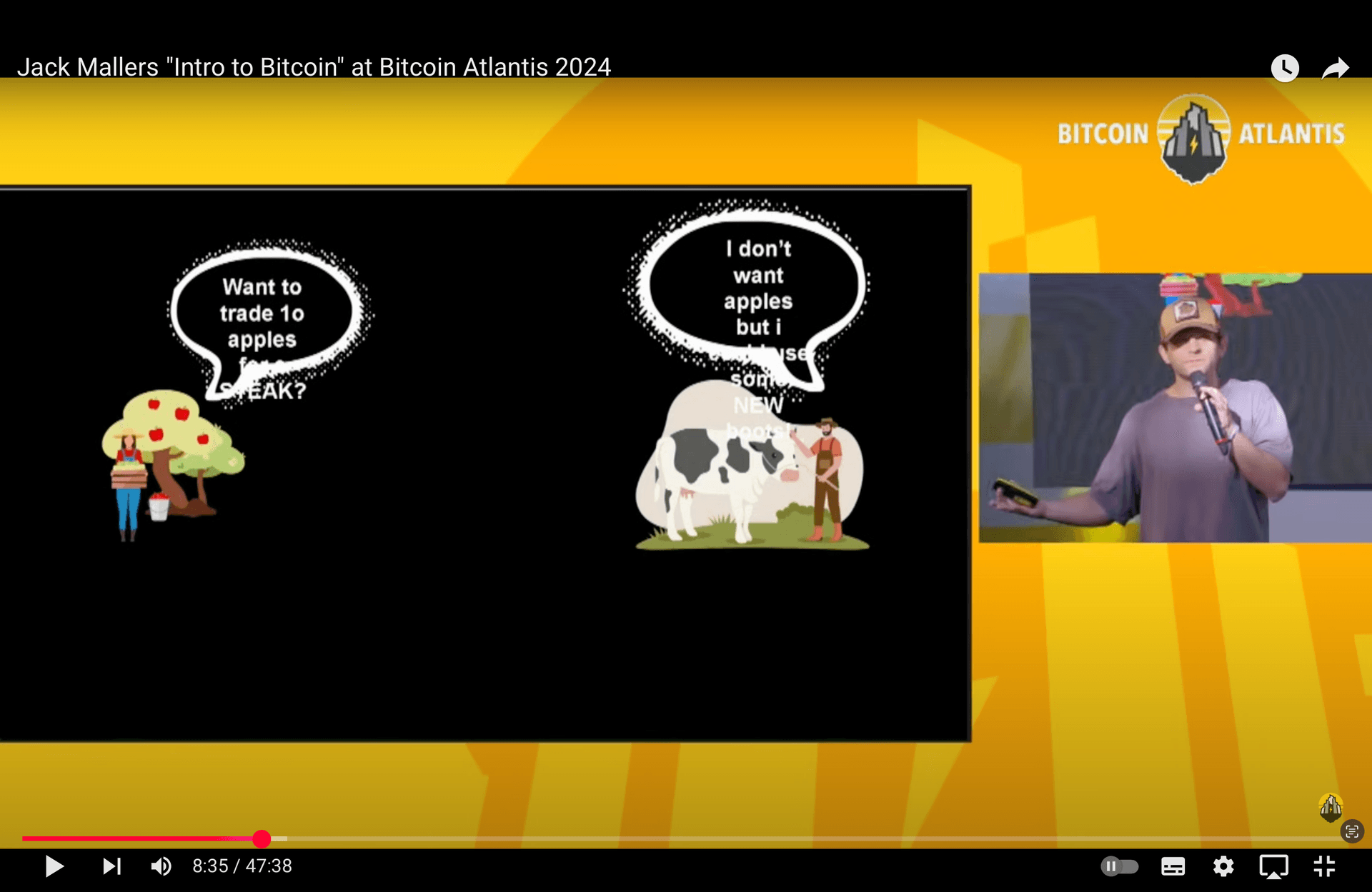 Jack Mallers「ビットコイン入門」@ビットコイン・アトランティス 2024