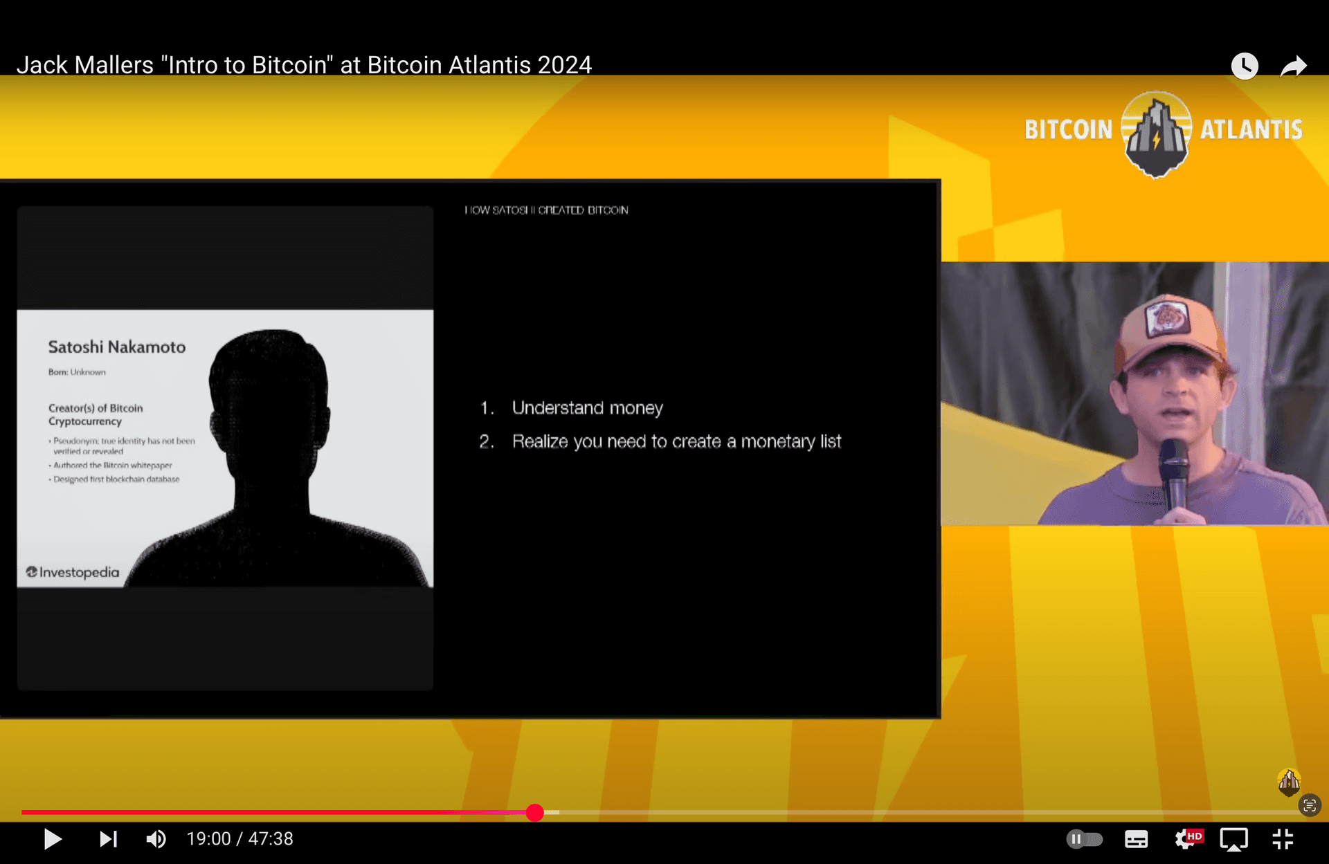 Jack Mallers「ビットコイン入門」@ビットコイン・アトランティス 2024