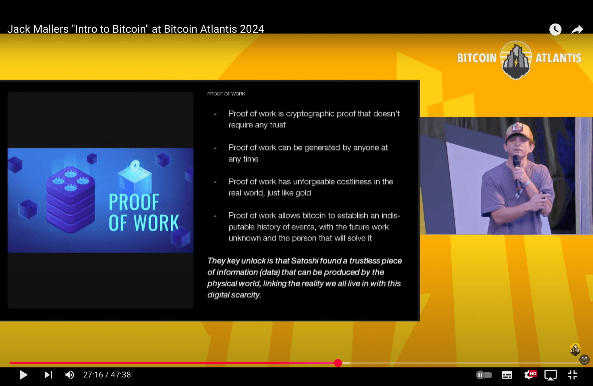 Jack Mallers「ビットコイン入門」@ビットコイン・アトランティス 2024