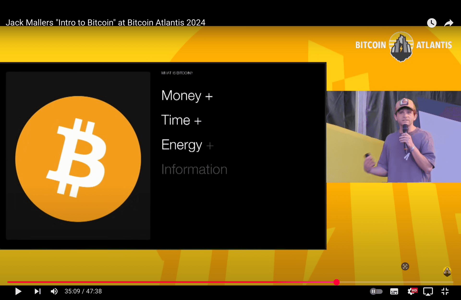 Jack Mallers「ビットコイン入門」@ビットコイン・アトランティス 2024