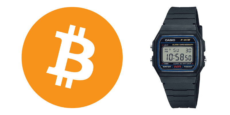 ビットコイナースターターキット【腕時計編】