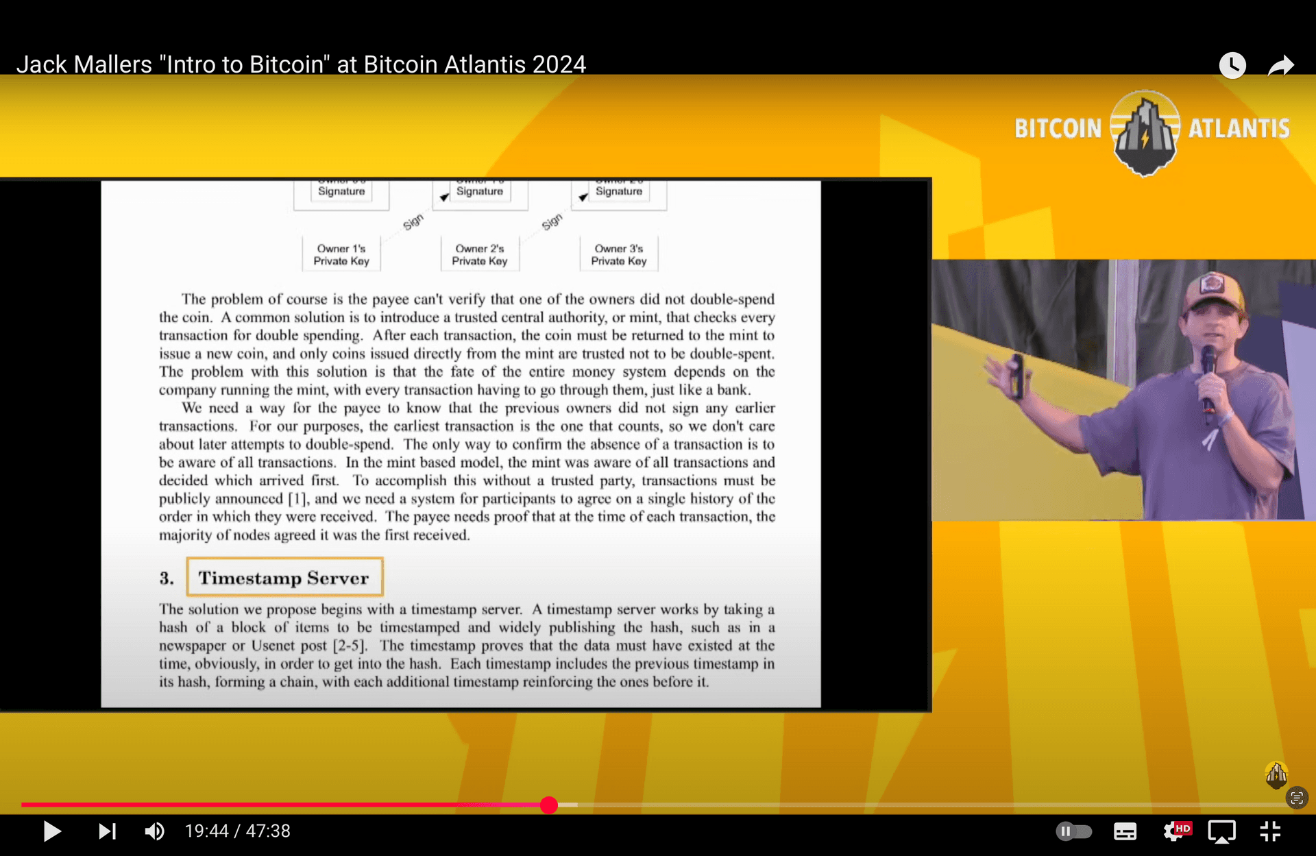 Jack Mallers「ビットコイン入門」@ビットコイン・アトランティス 2024