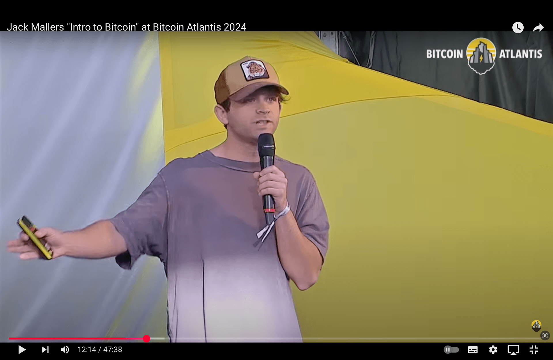 Jack Mallers「ビットコイン入門」@ビットコイン・アトランティス 2024