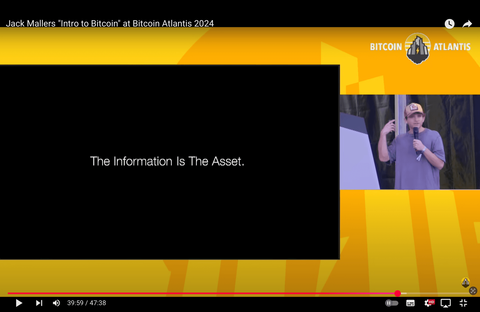 Jack Mallers「ビットコイン入門」@ビットコイン・アトランティス 202