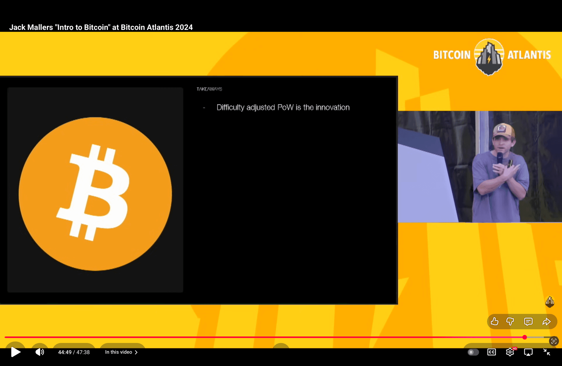 Jack Mallers「ビットコイン入門」@ビットコイン・アトランティス 2024