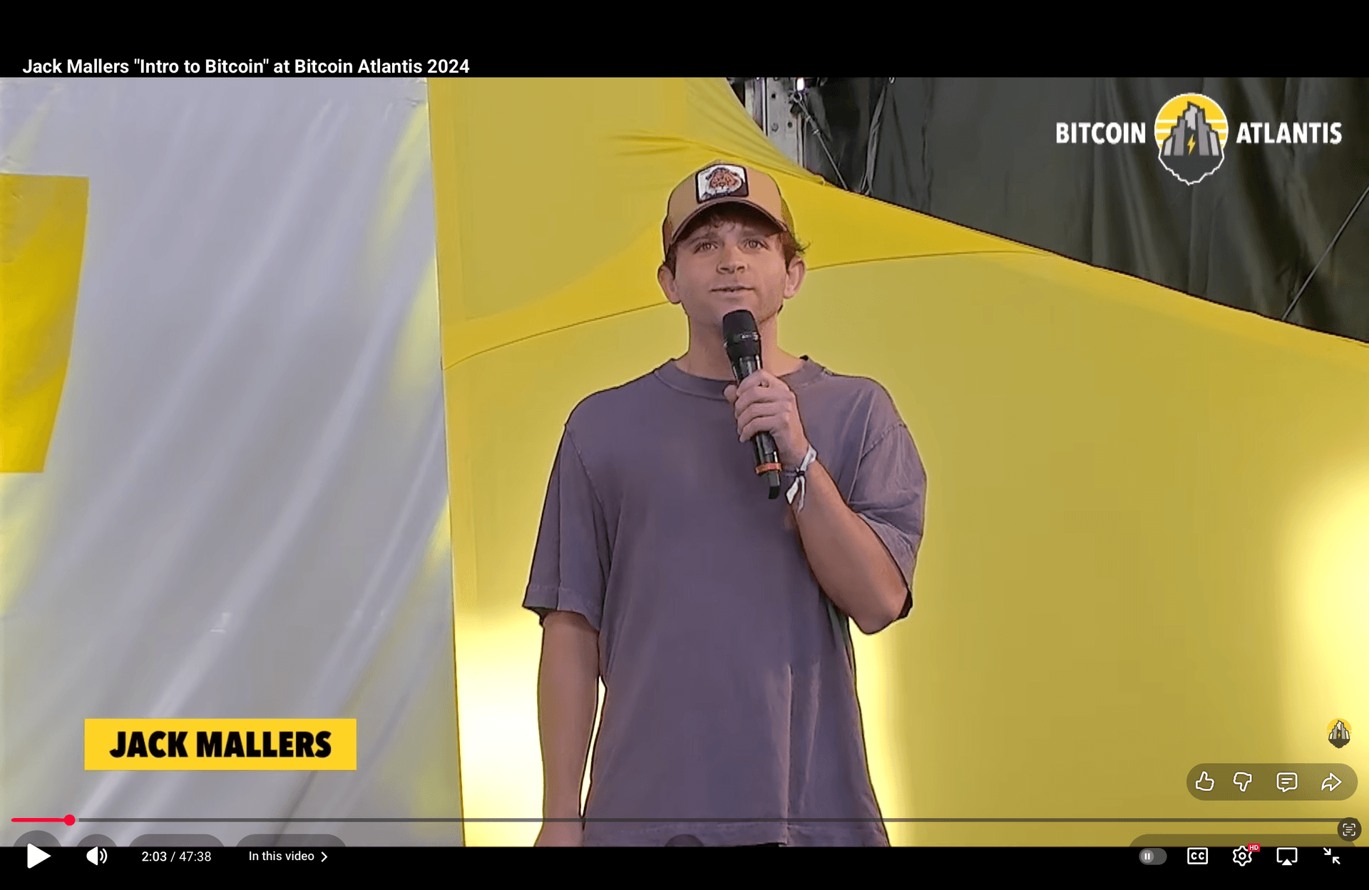 Jack Mallers「ビットコイン入門」@ビットコイン・アトランティス 2024