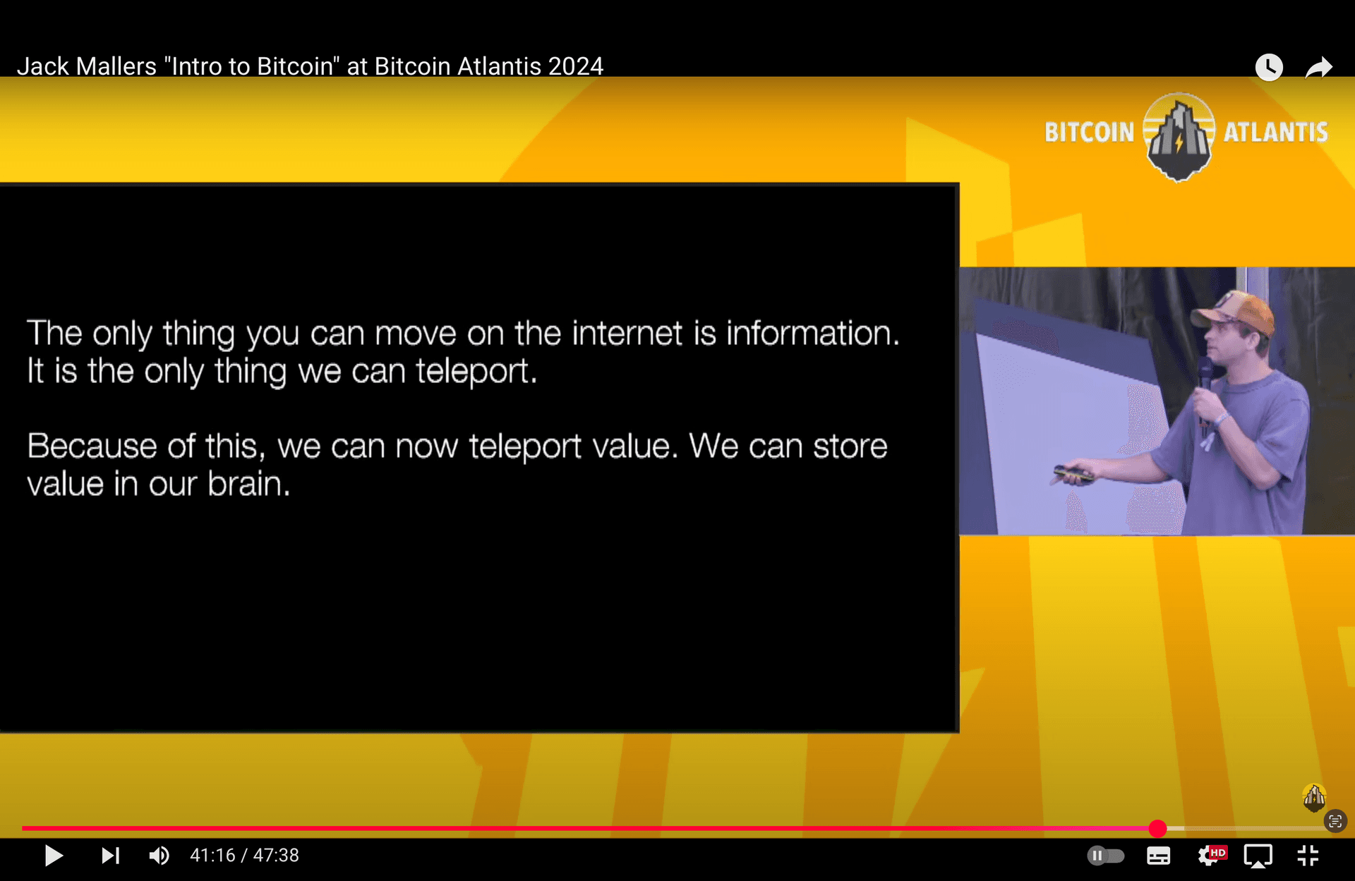 Jack Mallers「ビットコイン入門」@ビットコイン・アトランティス 2024