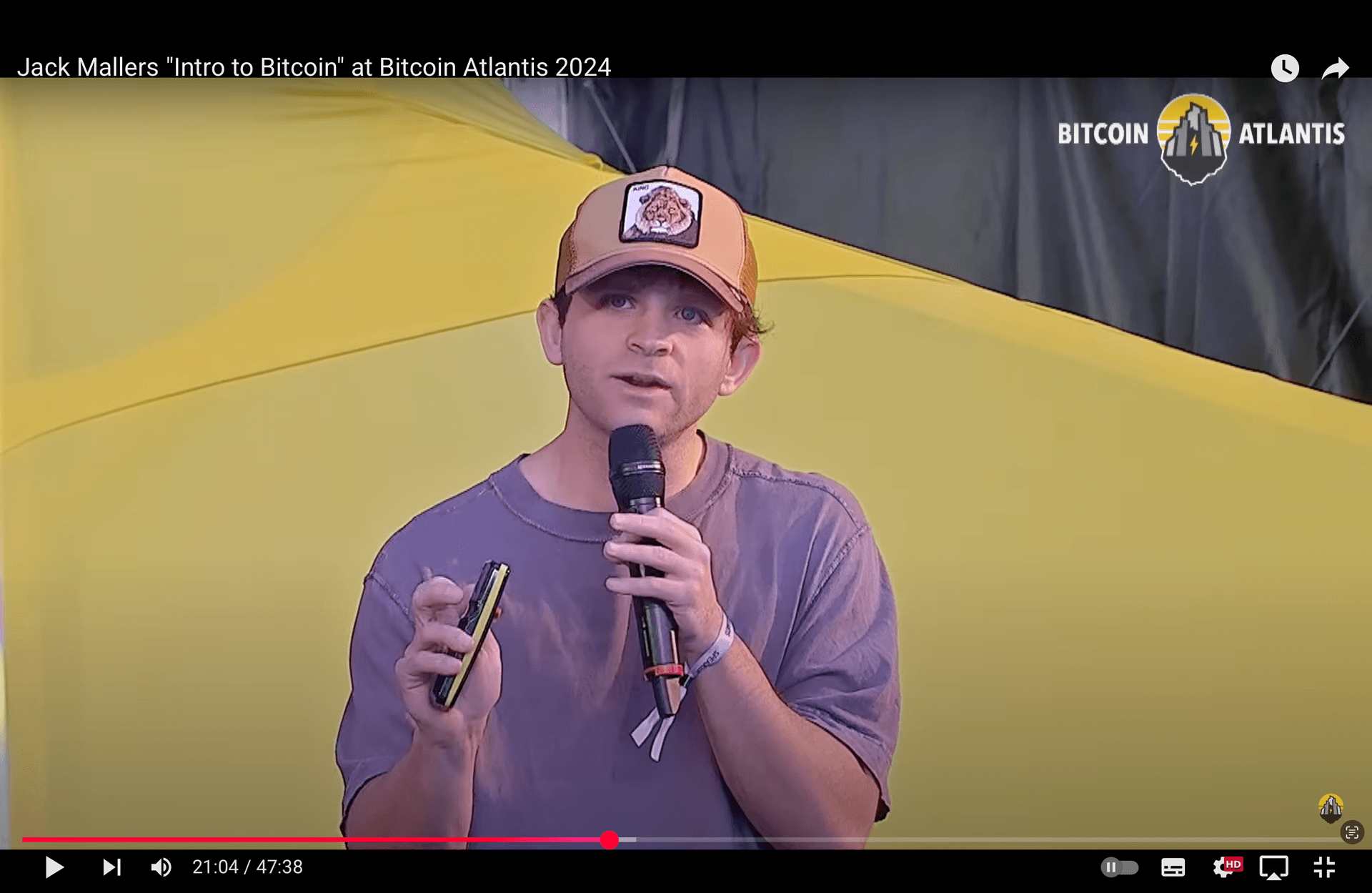 Jack Mallers「ビットコイン入門」@ビットコイン・アトランティス 2024