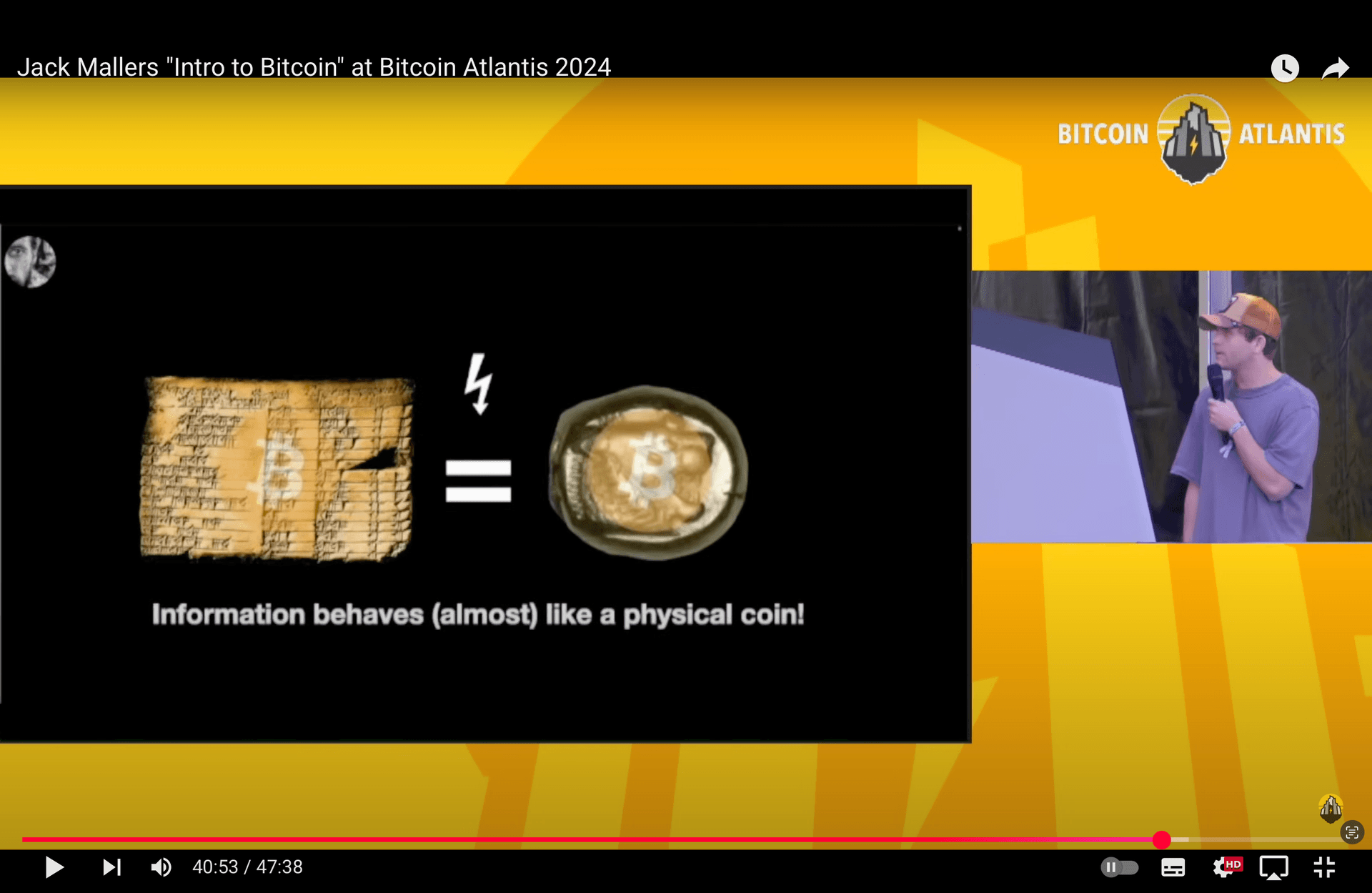 Jack Mallers「ビットコイン入門」@ビットコイン・アトランティス 2024