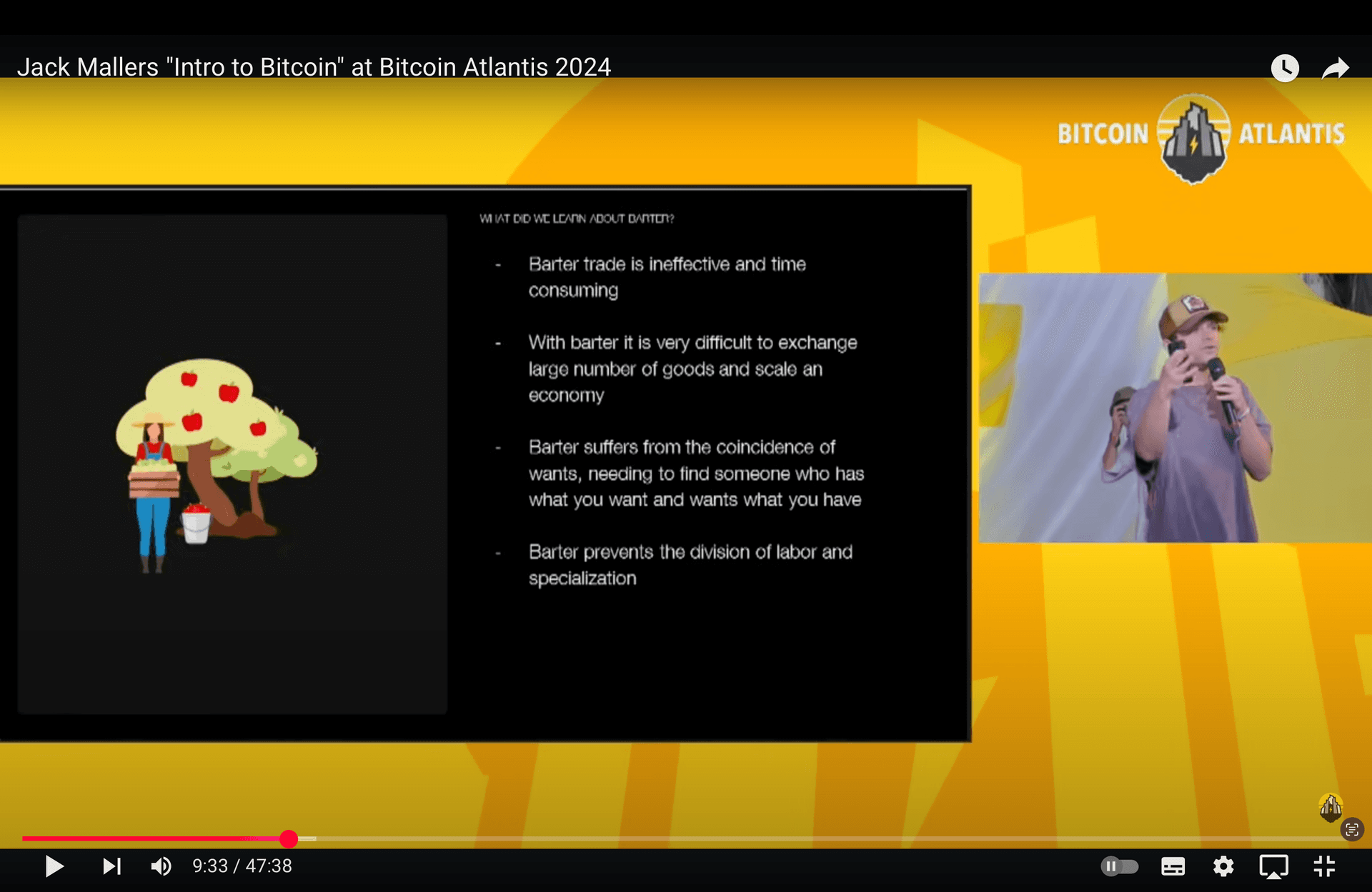 Jack Mallers「ビットコイン入門」@ビットコイン・アトランティス 2024