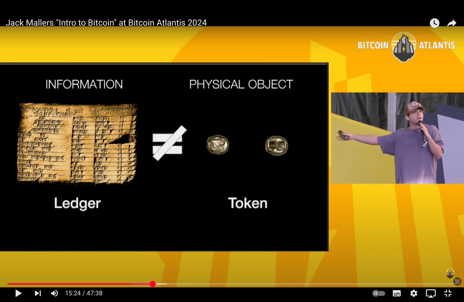 Jack Mallers「ビットコイン入門」@ビットコイン・アトランティス 2024