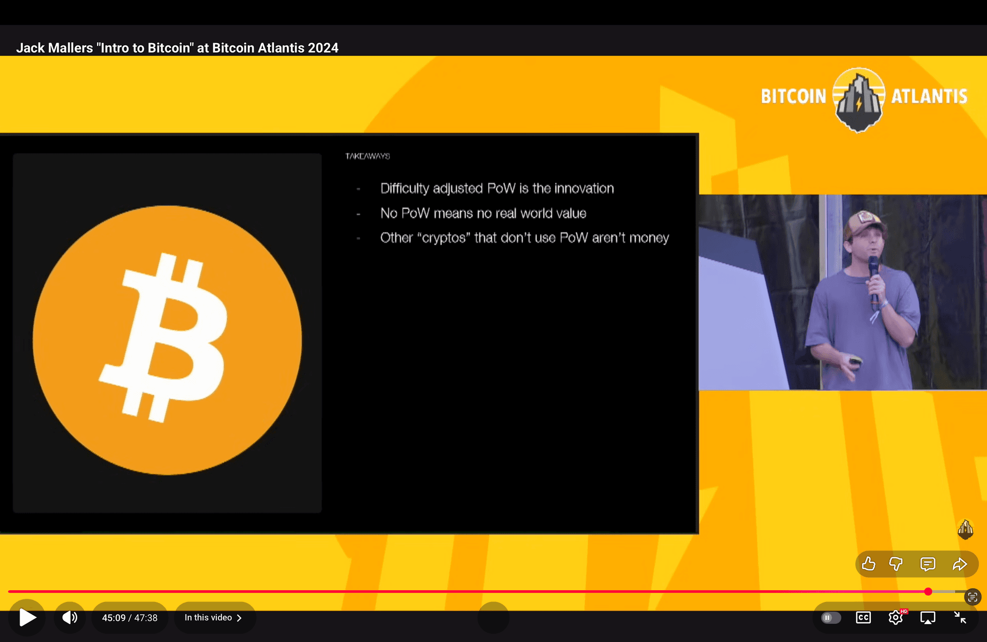 Jack Mallers「ビットコイン入門」@ビットコイン・アトランティス 2024