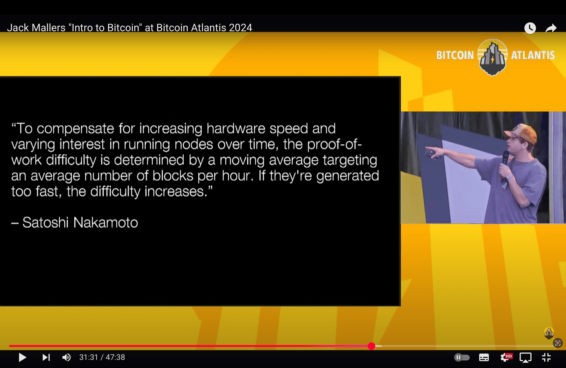 Jack Mallers「ビットコイン入門」@ビットコイン・アトランティス 2024