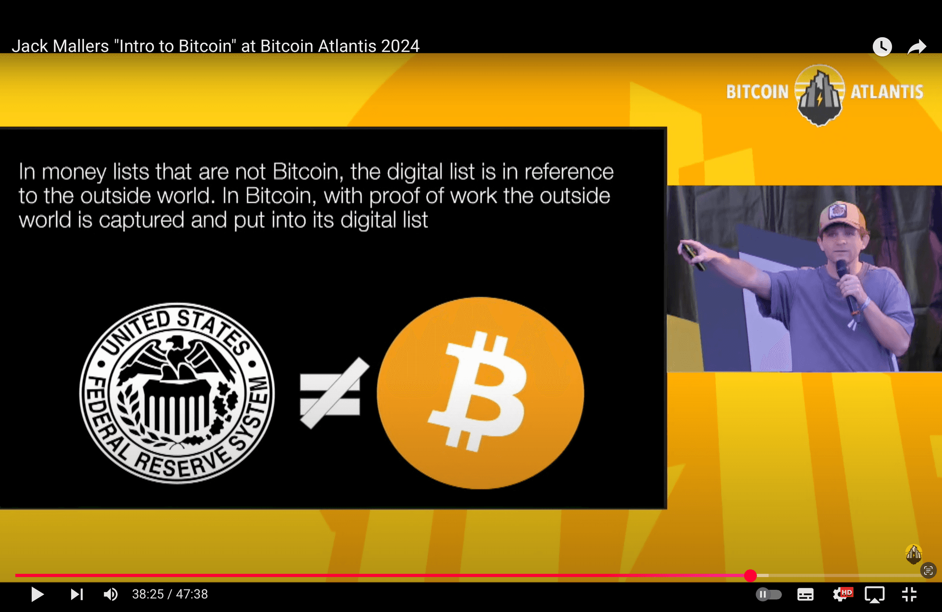 Jack Mallers「ビットコイン入門」@ビットコイン・アトランティス 2024