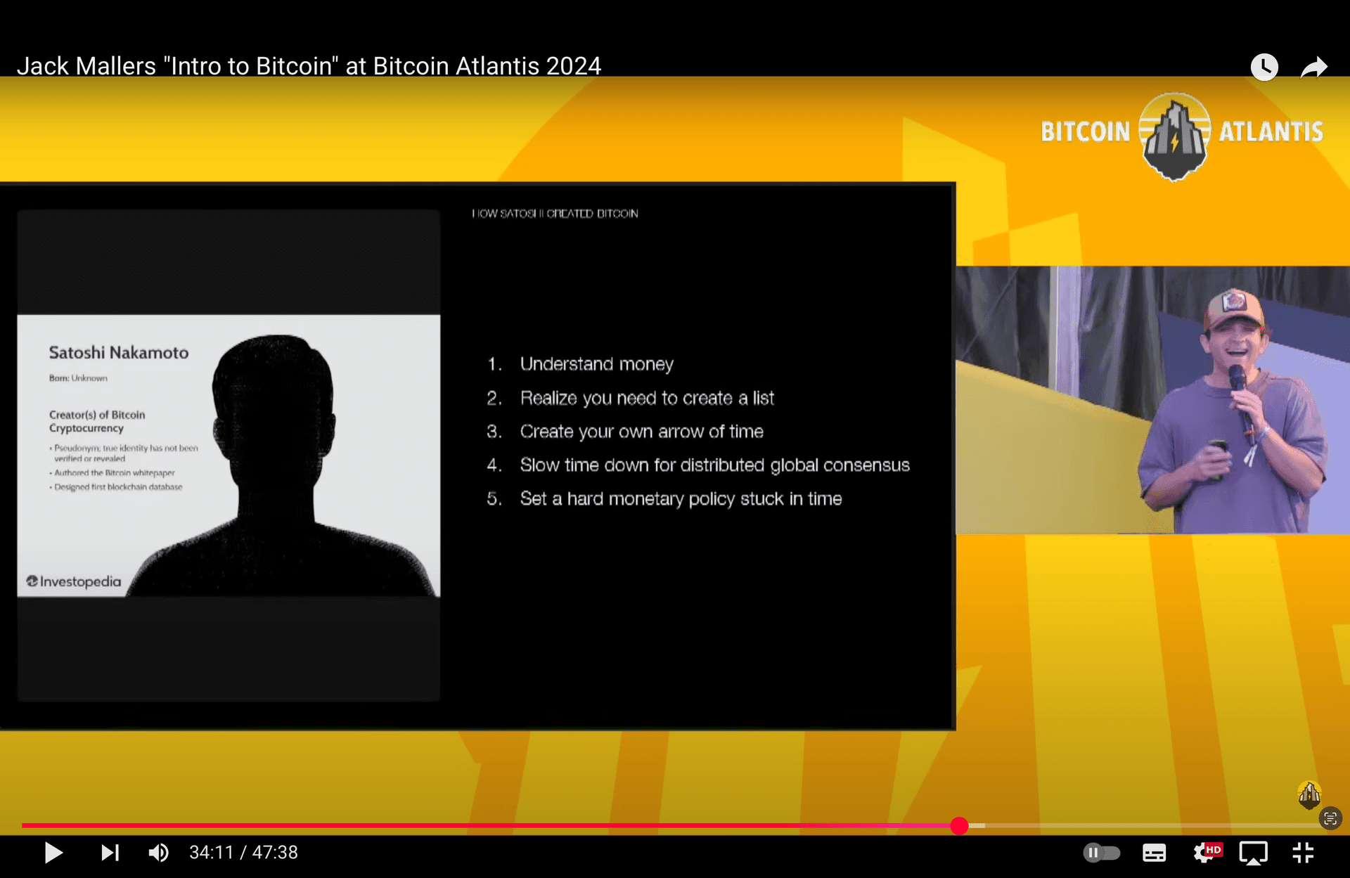 Jack Mallers「ビットコイン入門」@ビットコイン・アトランティス 2024